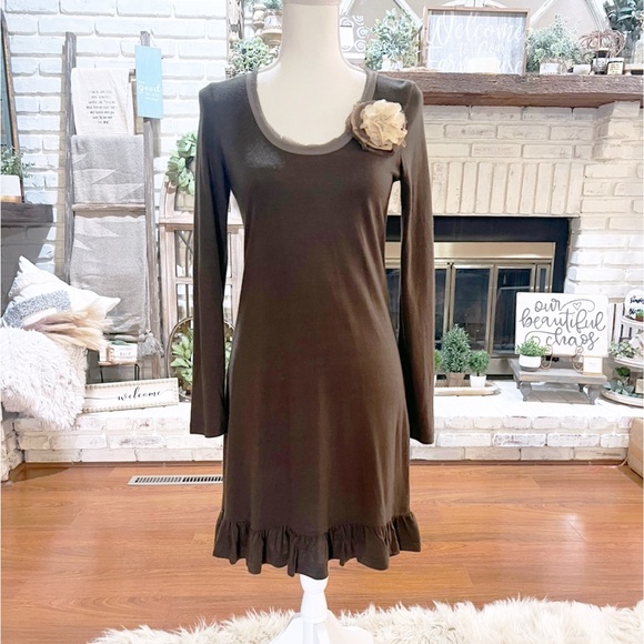 Lulumari Dresses & Skirts - Lulumari Chocolate Boho Dress